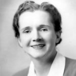 Rachel Carson in 1940 when she was living on Flower Ave.