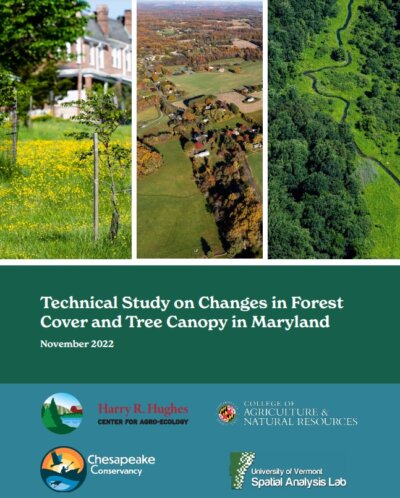 Technical Study on Changes in Forest Cover and Tree Canopy in Maryland, published in Nov 2022.