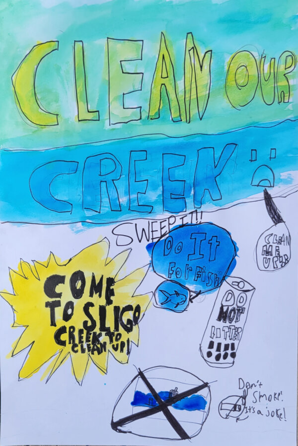 Clean Our Creek Sweep It by Caleb