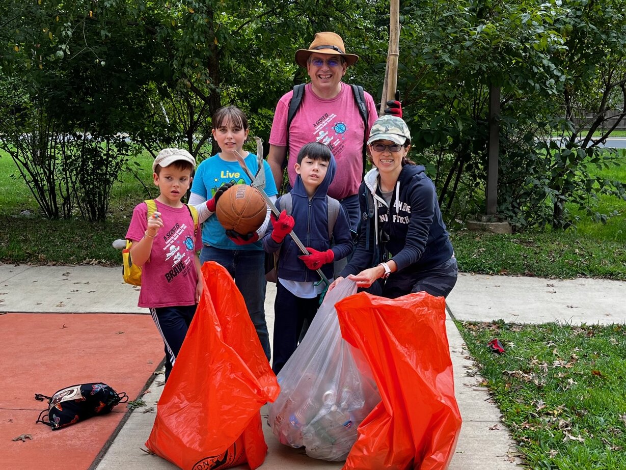 Scouts ready to tackle litter in Section 7/8